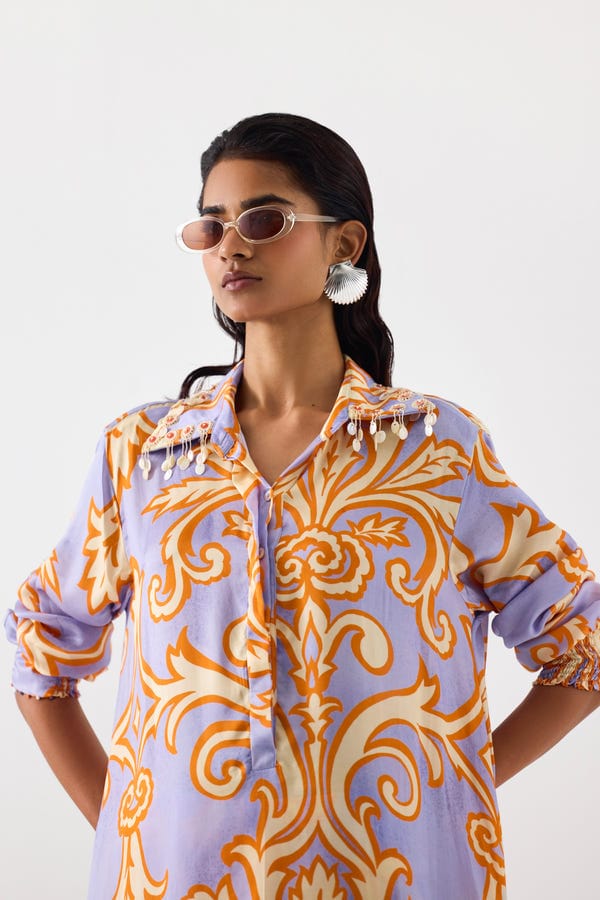 Studio Rigu — MOJITO ASYMMETRIC SHIRT AND SKIRT