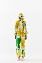 YELLOW ROSE DRAWSTRING SHIRT AND TROUSERS view 3