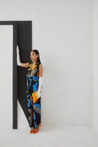 Starry Night Blazer And Trousers Co-ord view 3