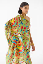 ANTELLA ONE SHOULDER DRESS view 2