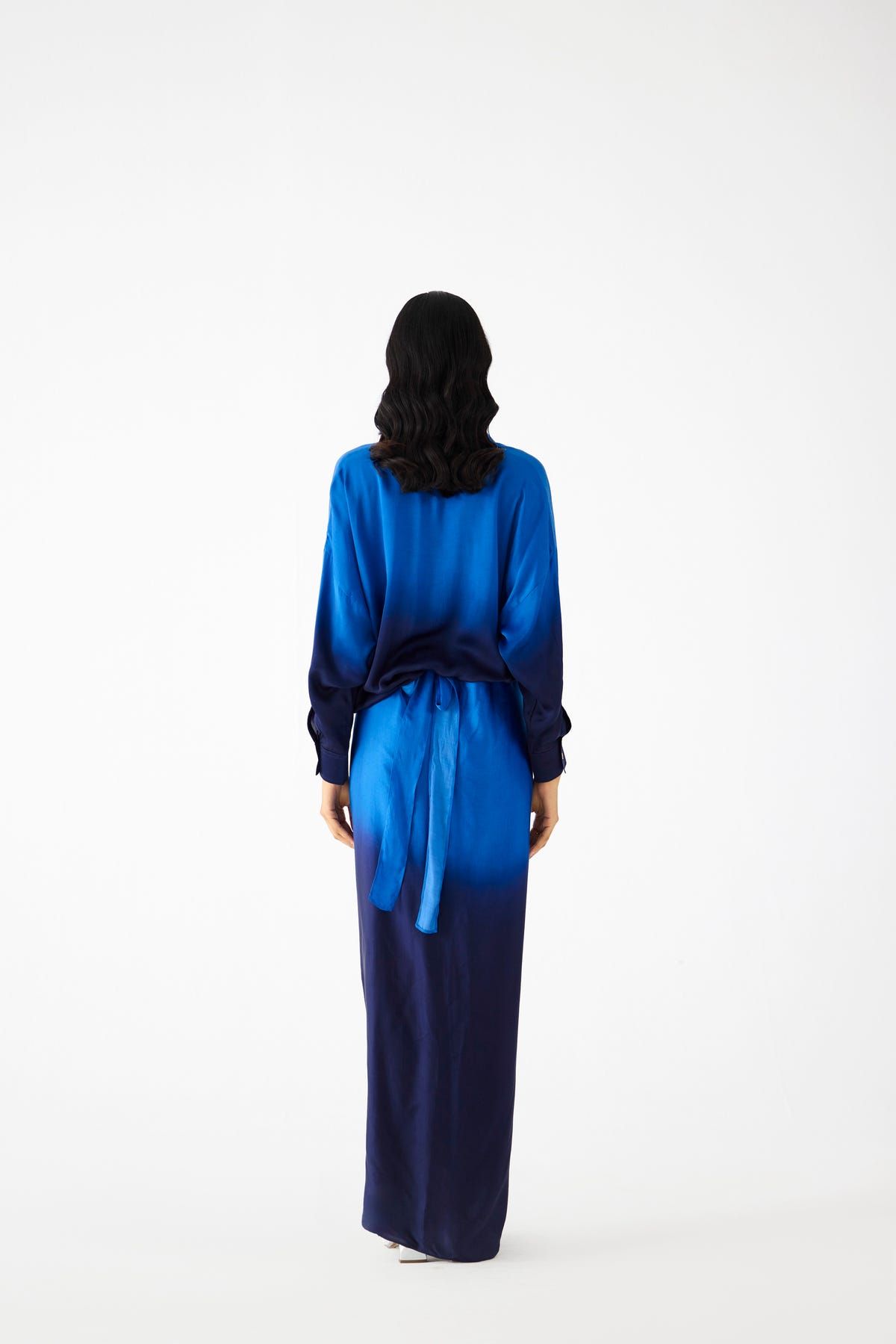 ROYAL DRAPED SHIRT DRESS - image 4