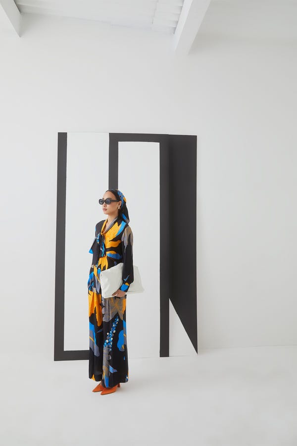 Studio Rigu — Midnight Knot Shirt & Trousers Co-ord