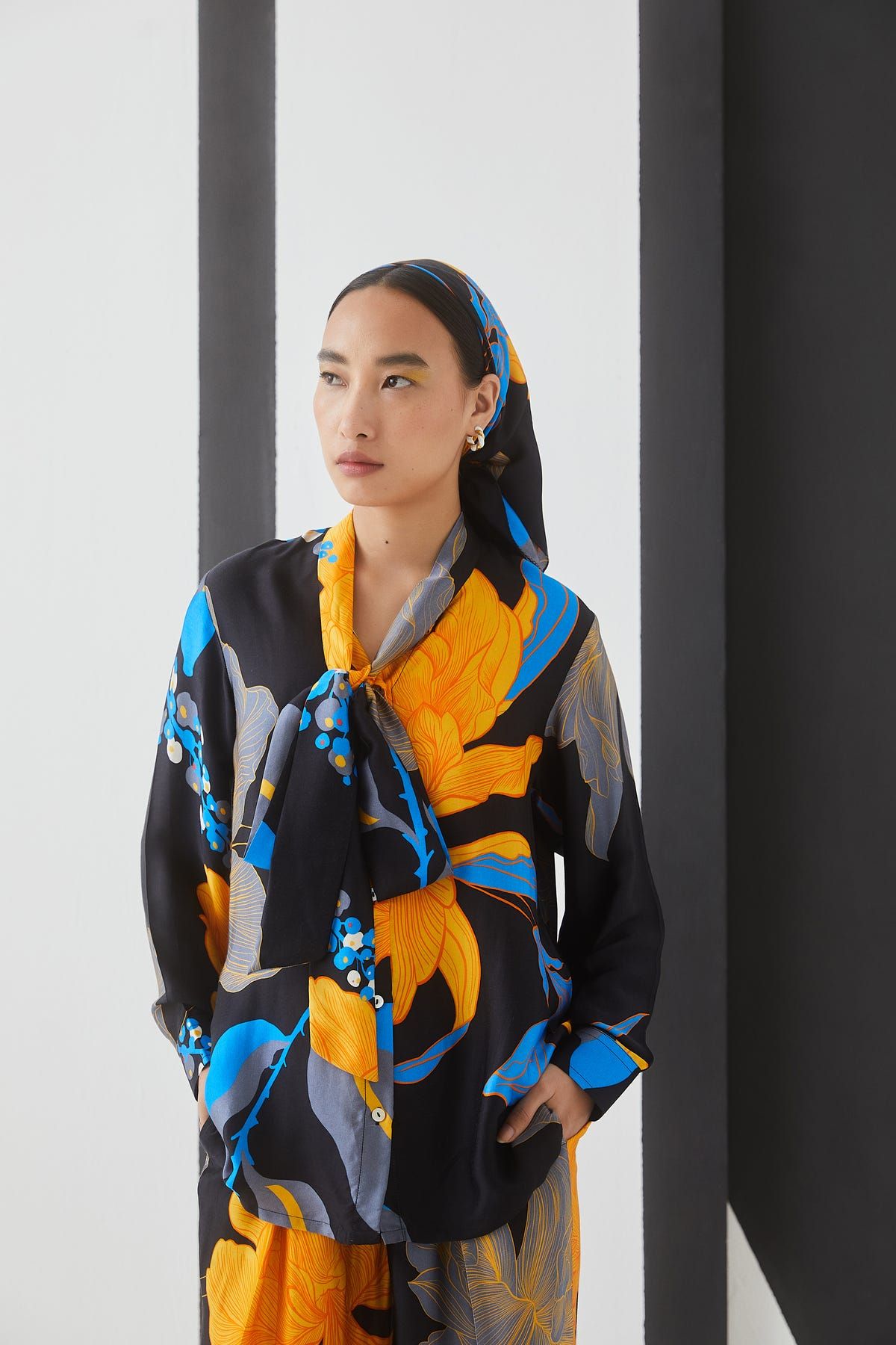 Midnight Knot Shirt & Trousers Co-ord - image 2