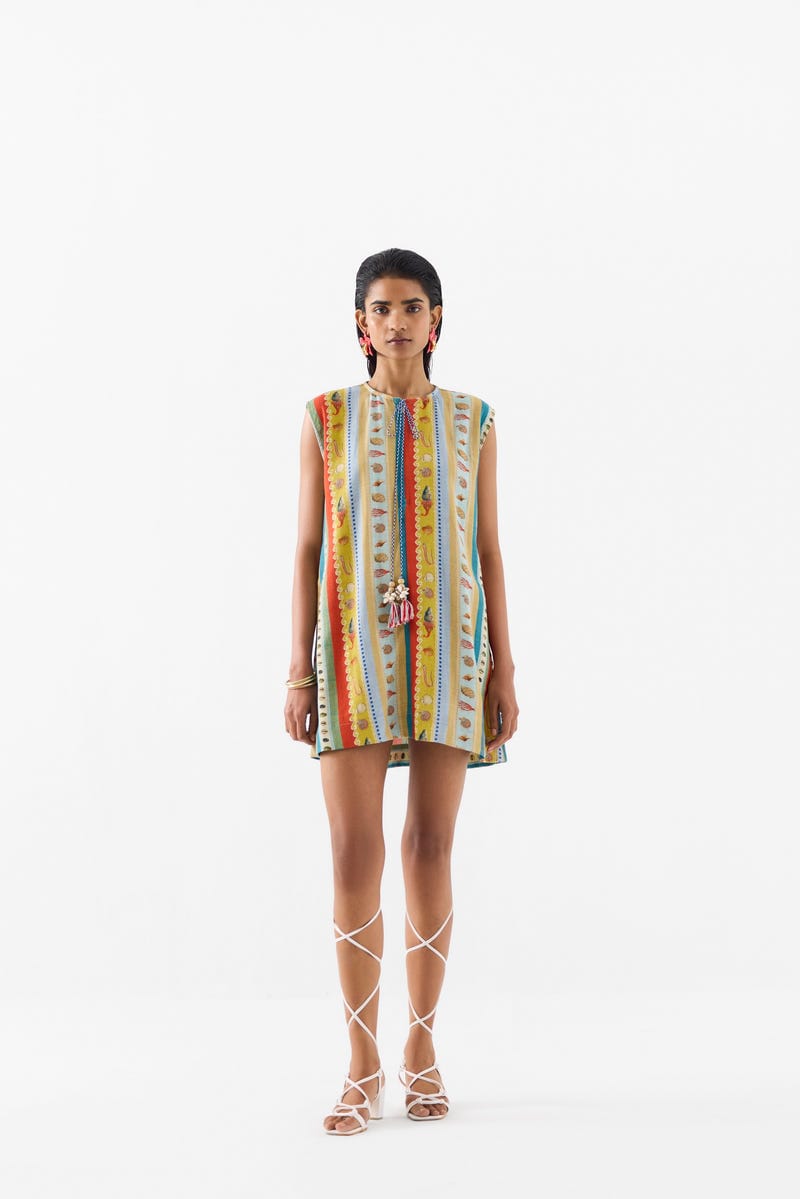 SEA SHELL MINI DRESS