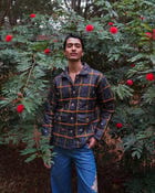 Khet Navy Quilted Jacket view 1