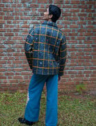 Khet Navy Quilted Jacket view 2