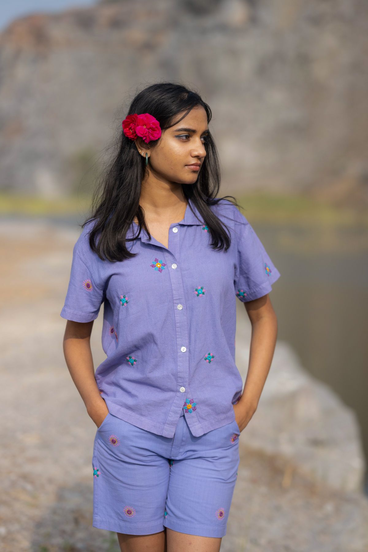 Alankara Embroidered Half Sleeve - image 2