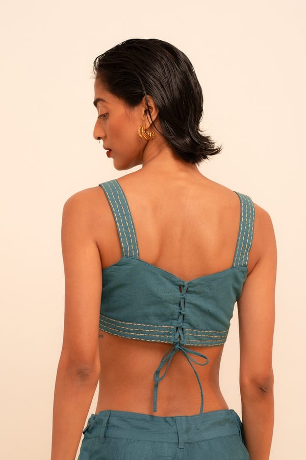 Tega Collective — Samudram Coral Bralette