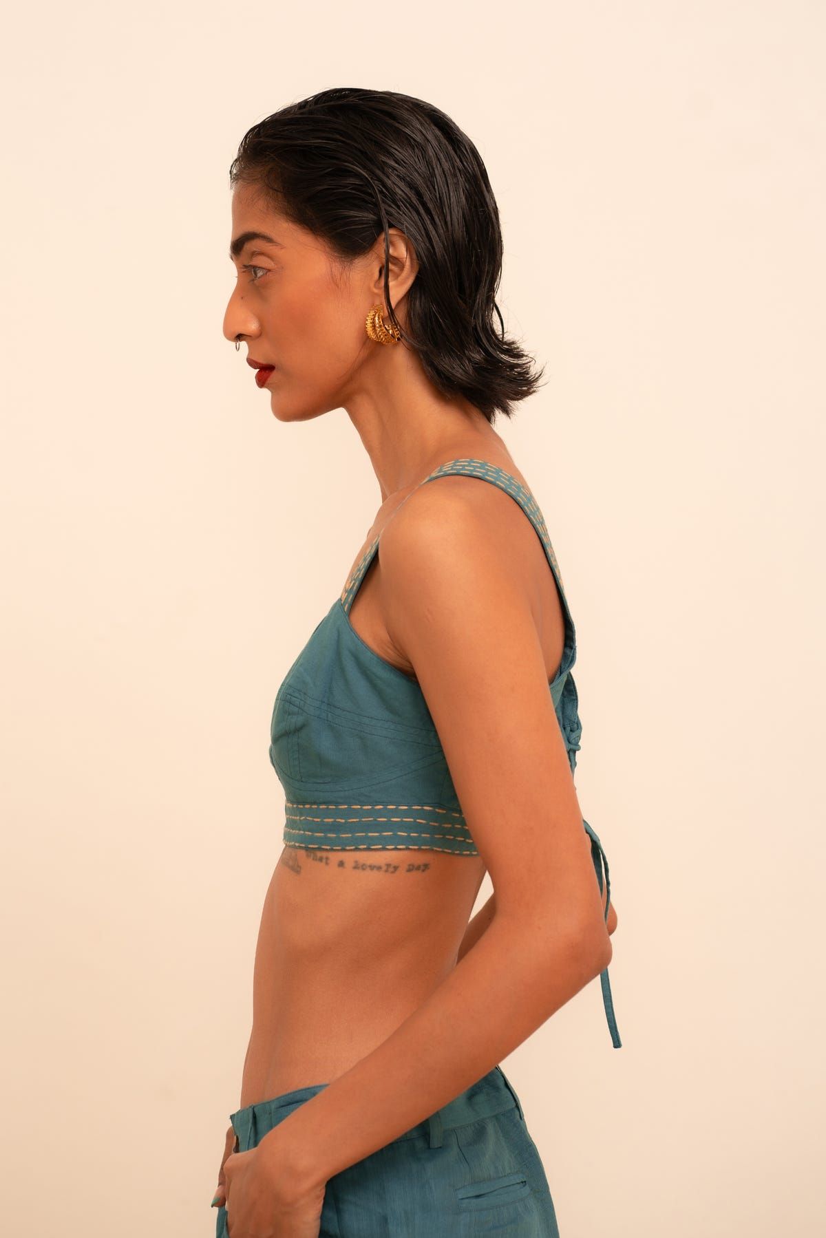 Samudram Coral Bralette - image 4
