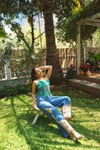 Khet Emerald Silk Corset view 5
