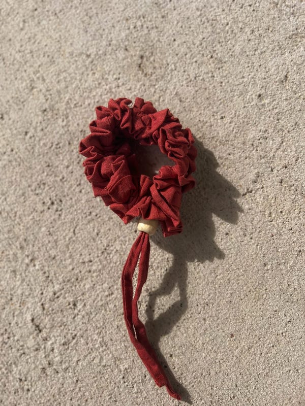 Tega Collective — Upcycled Drawstring Scrunchies