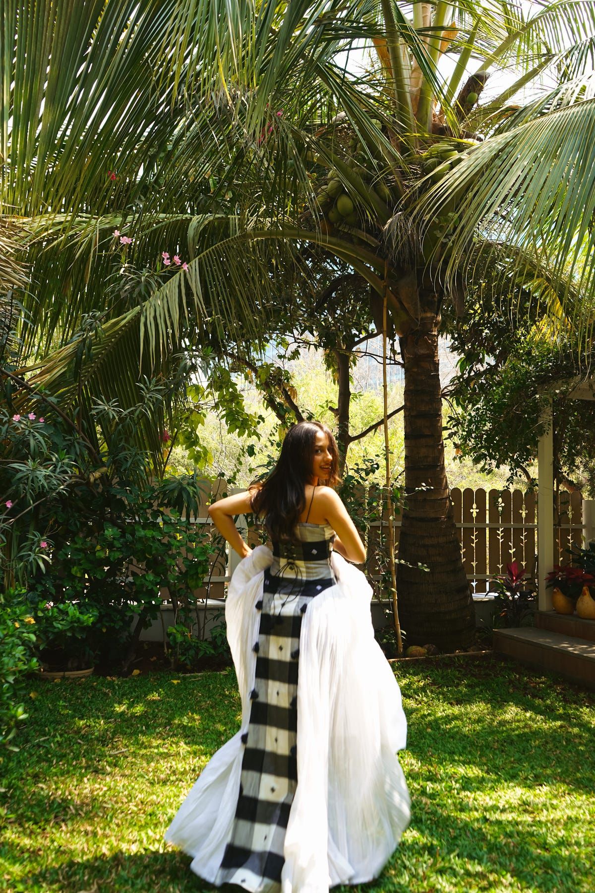 Khet Blanc Handloom Maxi Dress - image 2