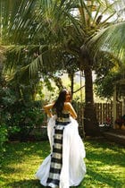 Khet Blanc Handloom Maxi Dress view 2