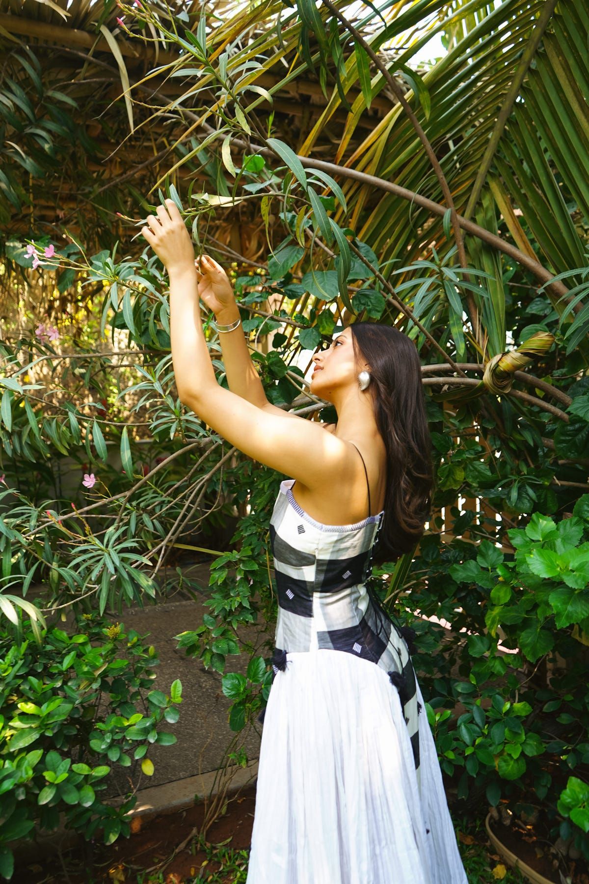 Khet Blanc Handloom Maxi Dress - image 3
