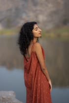 Alankara Embroidered Slip Dress view 2