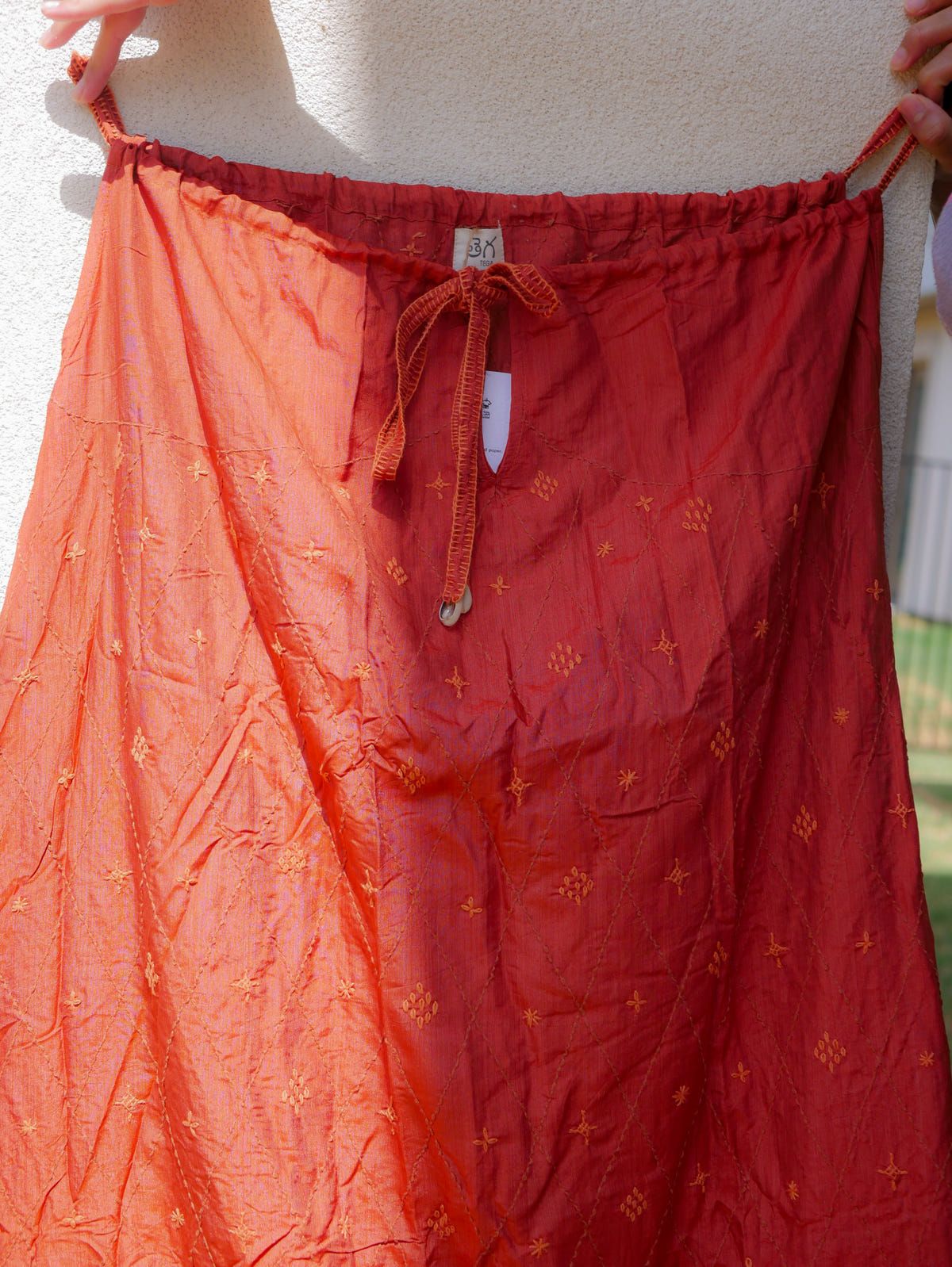 Alankara Embroidered Slip Dress - image 7