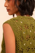 Samudram Crochet Mirror Vest view 4