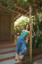 Khet Patchwork Jeans view 1