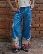 Khet Patchwork Jeans view 4