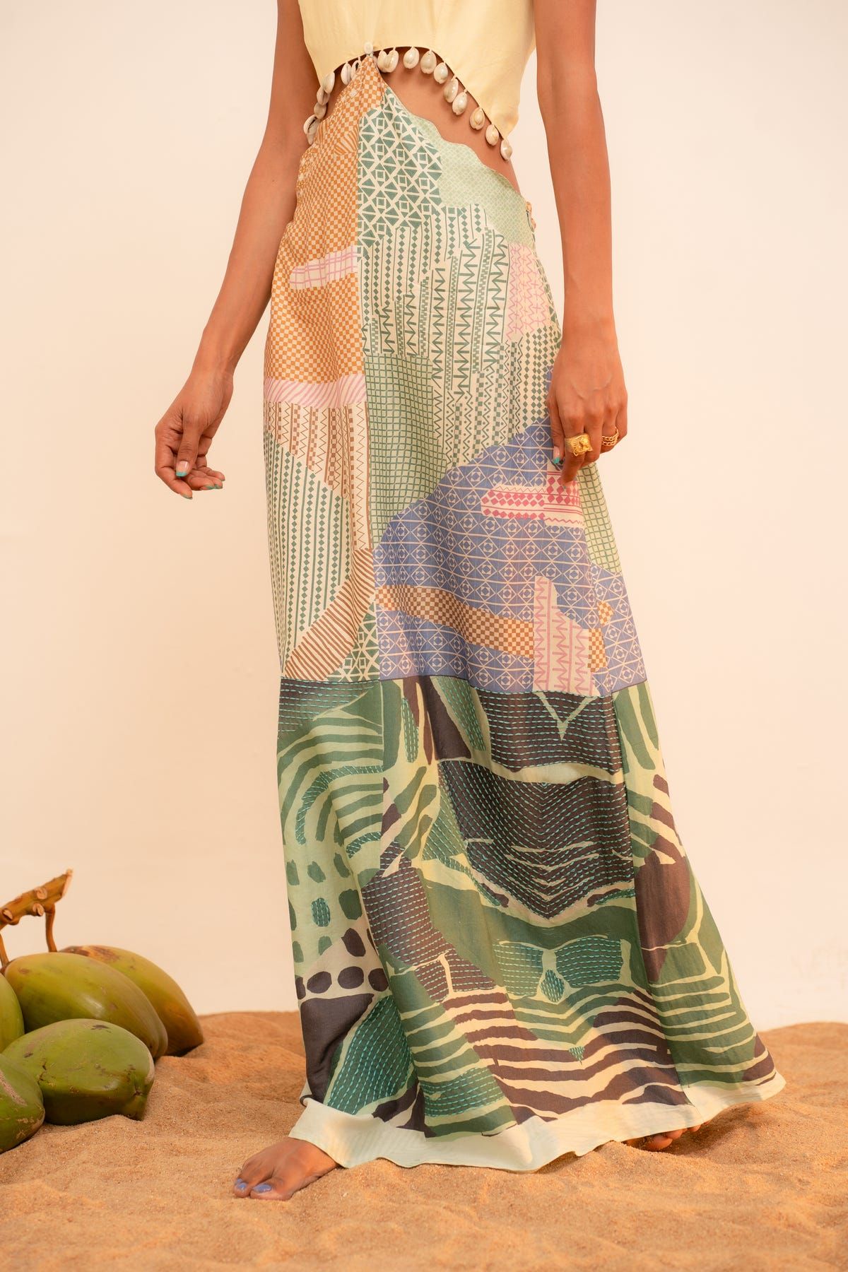 Samudram Reef Two Piece Gown - image 3
