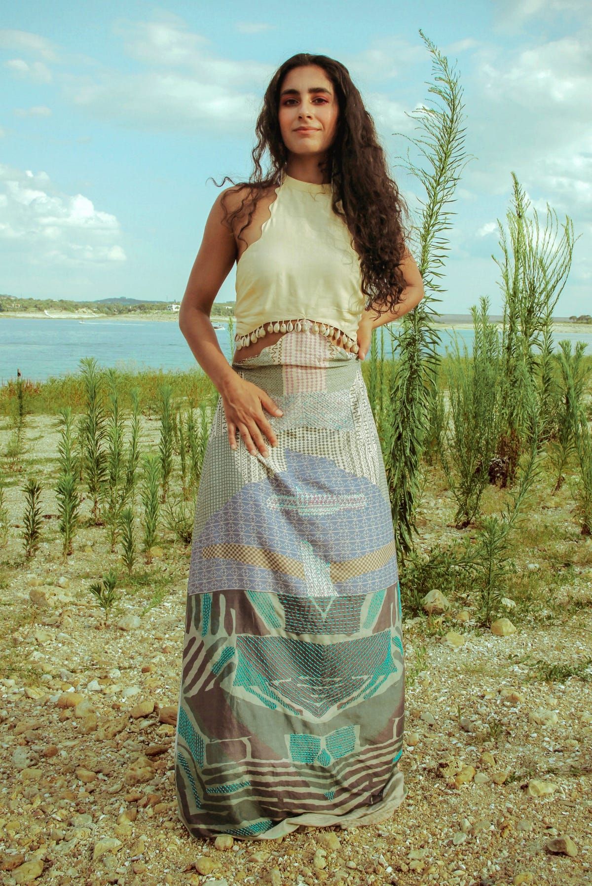 Samudram Reef Two Piece Gown - image 5