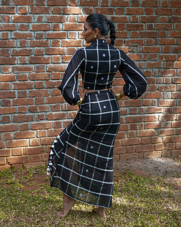 Tega Collective — Khet Sari Skirt