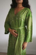 Alankara Embroidered Resort Dress view 3