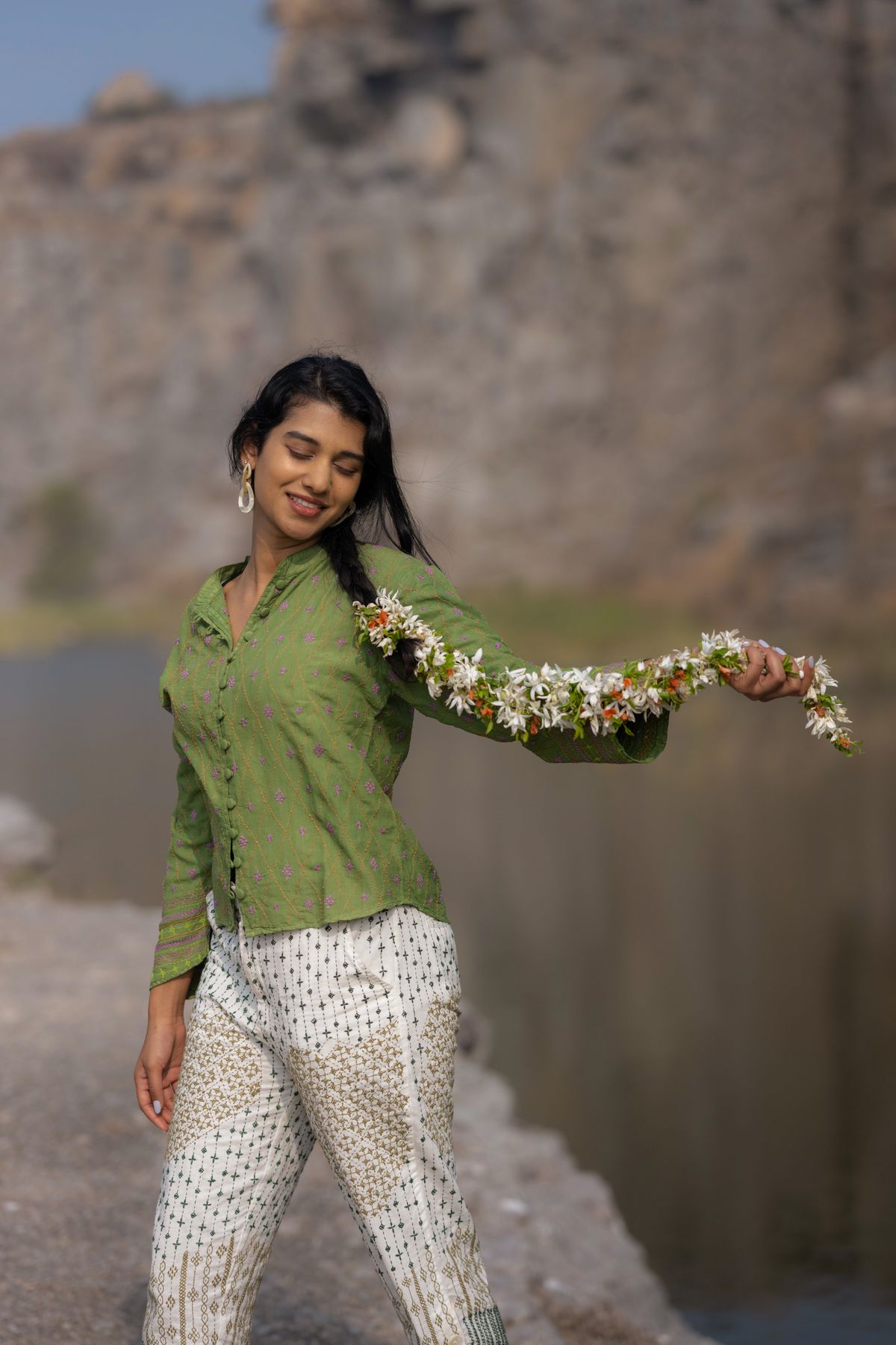 Alankara Placket Button Up - image 2