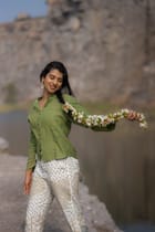 Alankara Placket Button Up view 2