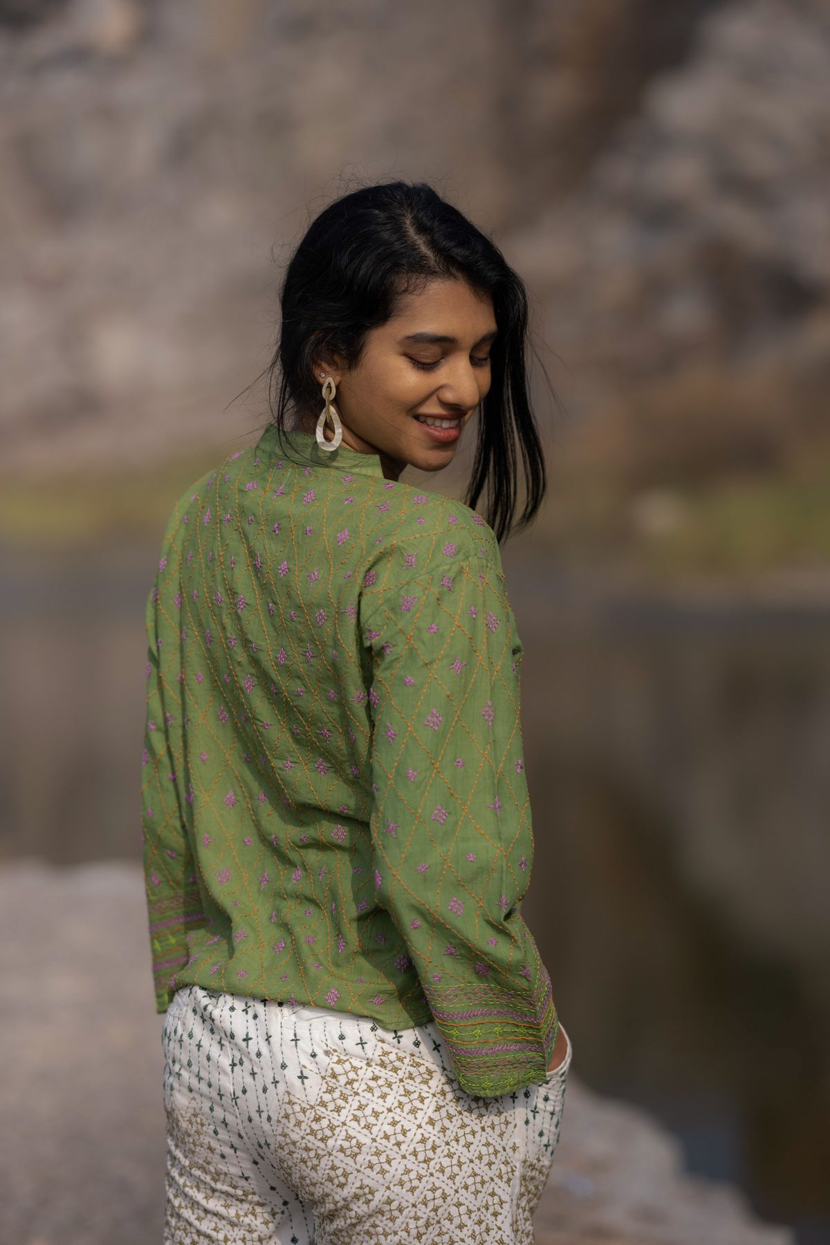Alankara Placket Button Up - image 3