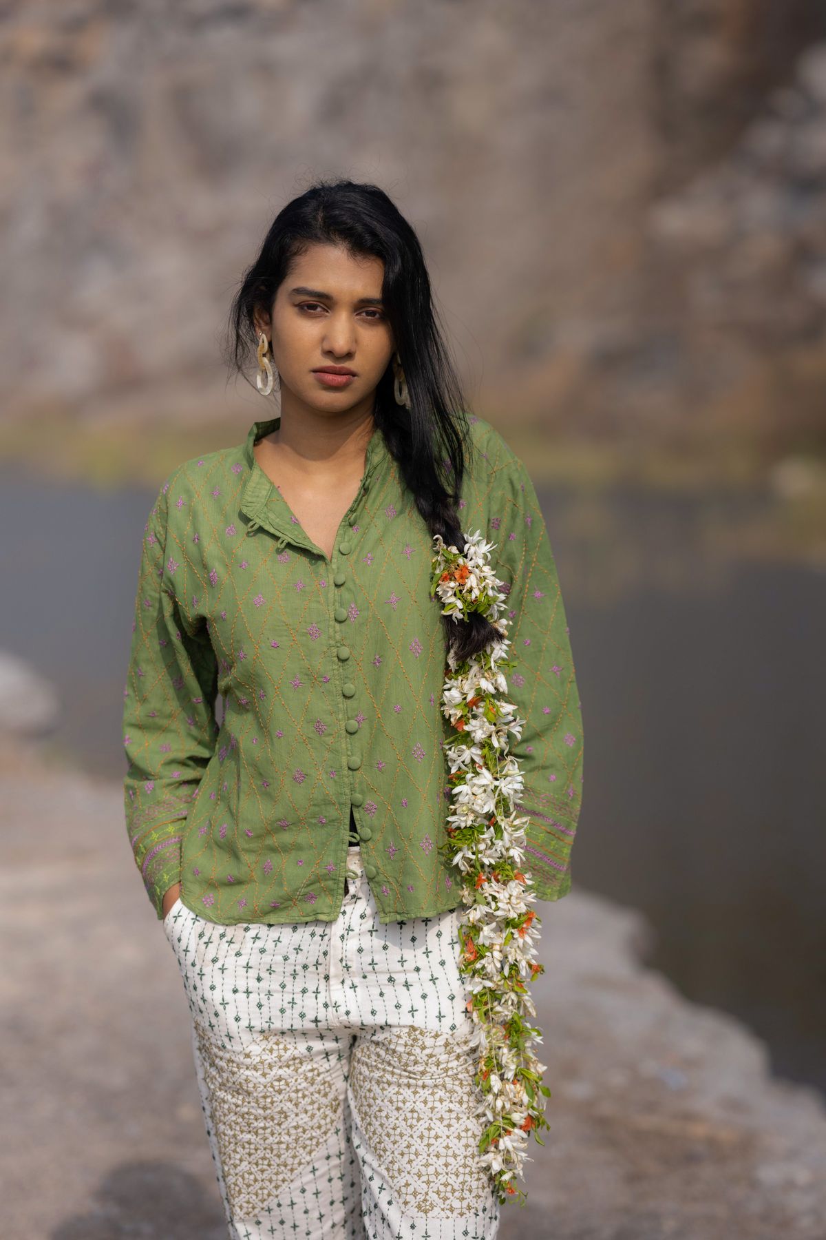Alankara Placket Button Up - image 4
