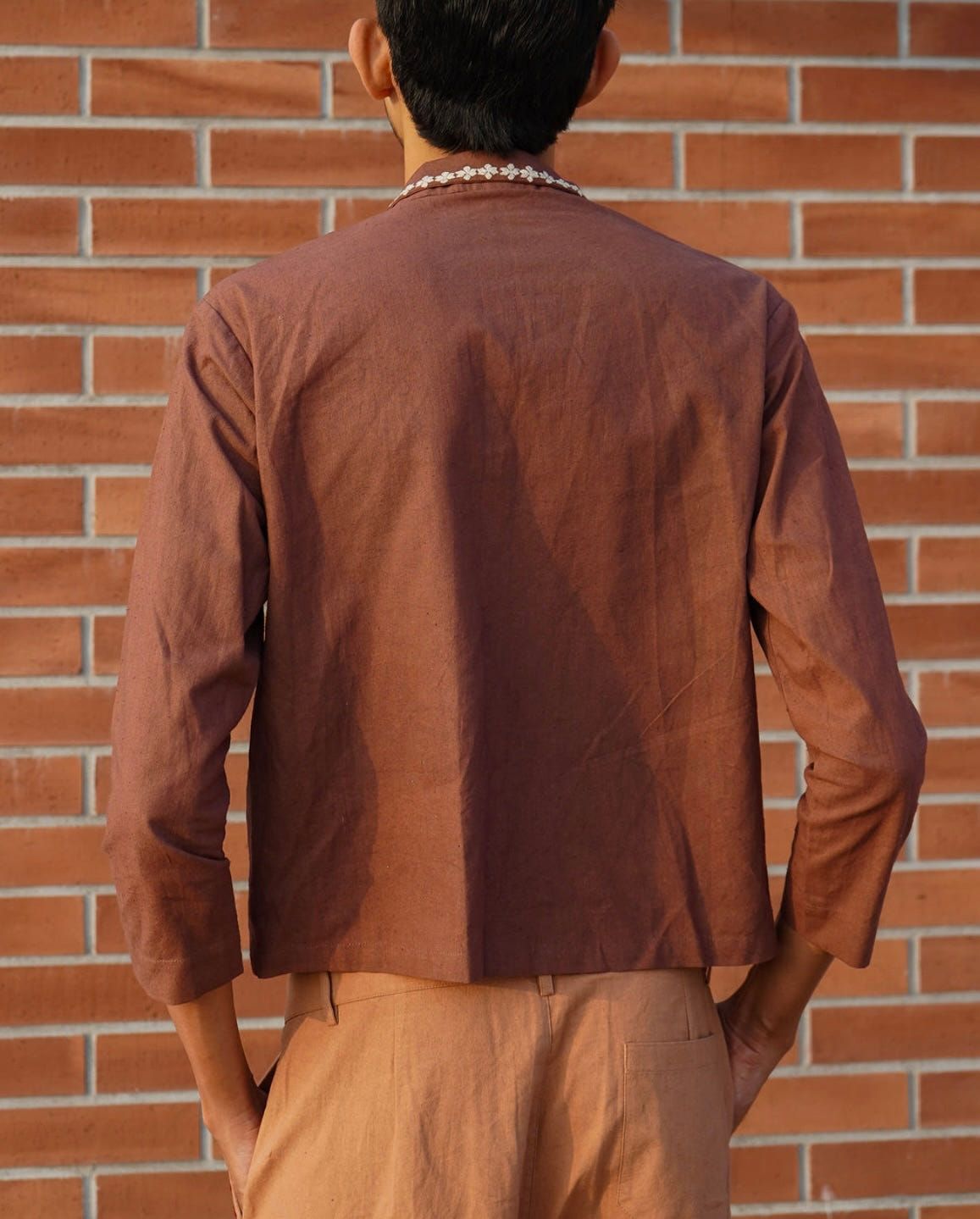 Khet Embroidered Button Down - image 3