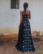 Khet Noir Handloom Maxi Dress view 2