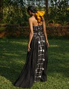 Khet Noir Handloom Maxi Dress view 3