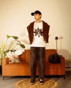 STAR OFF WHITE T-SHIRT (Unisex) view 6