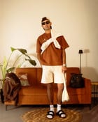 COFFEE BROWN T-SHIRT (Unisex) view 5
