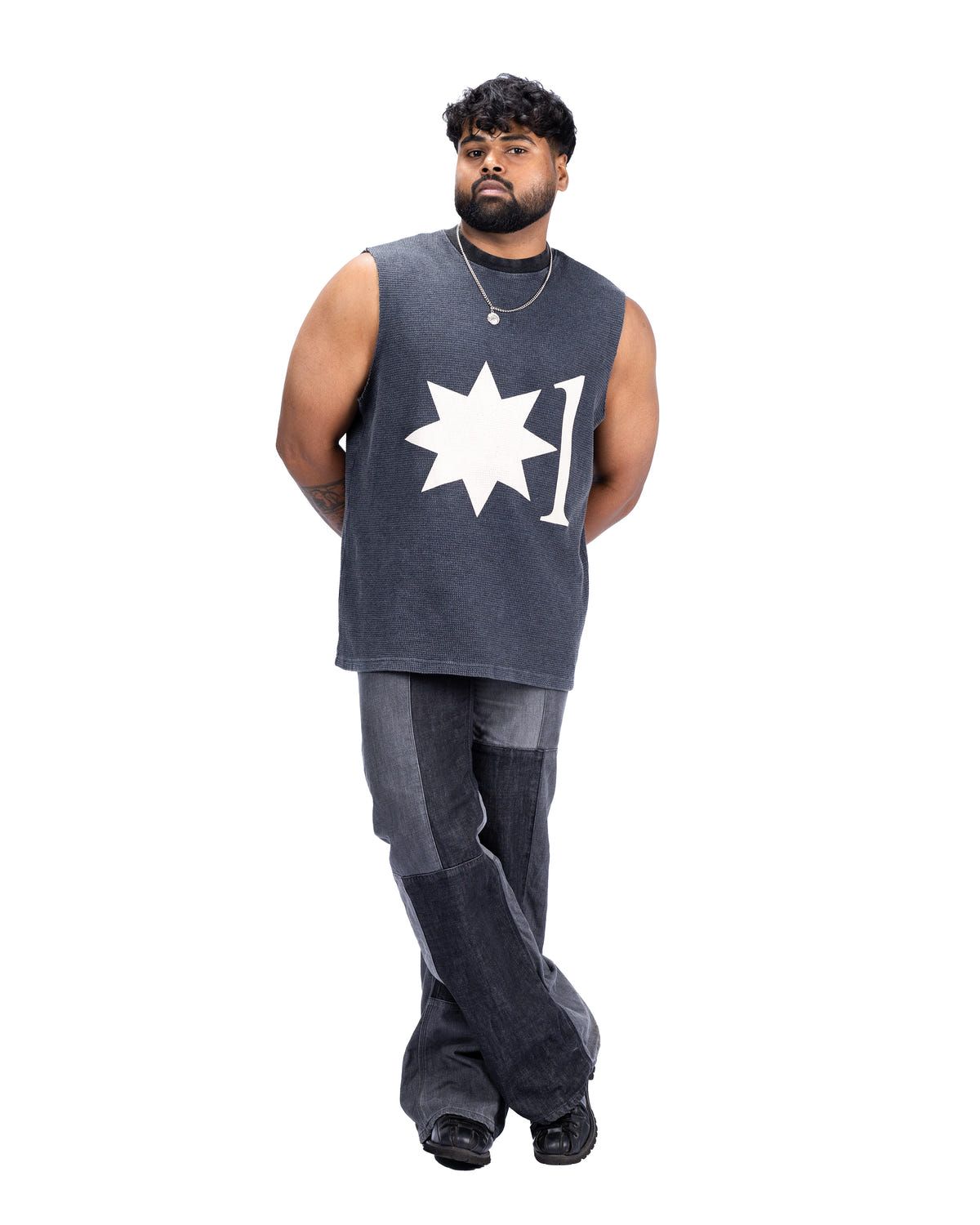 Riders Club Stone Washed Black Tank (Unisex) - image 2