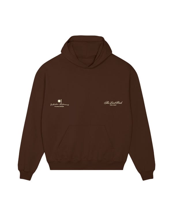 The Last Peak — CHOCOLATE BROWN HOODIE (Unisex)