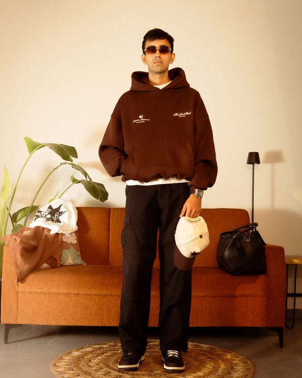 The Last Peak — CHOCOLATE BROWN HOODIE (Unisex)