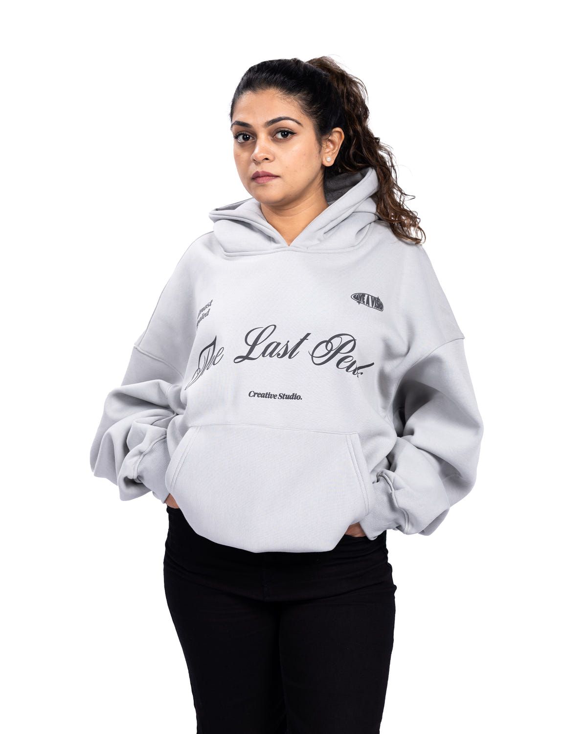 GREY CLASSIC TLP HOODIE (Unisex) - image 6