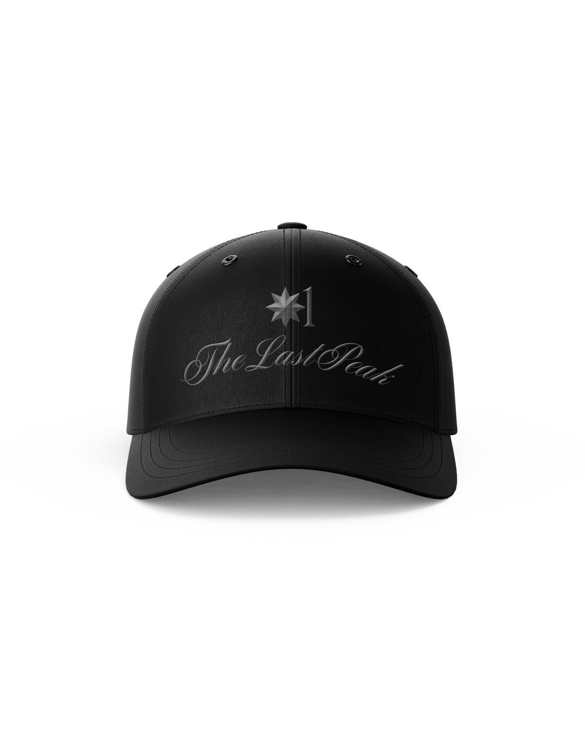 BLACK EMBROIDERED CAP (Unisex) - image 1