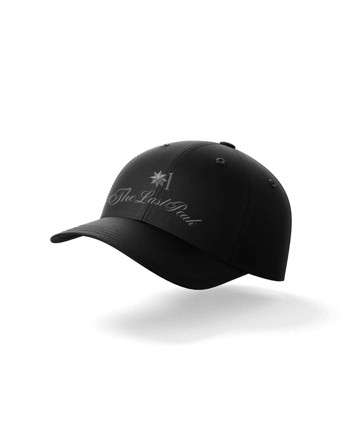 BLACK EMBROIDERED CAP (Unisex) - image 2