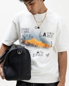 Peak Off White T-shirt (Unisex) view 6