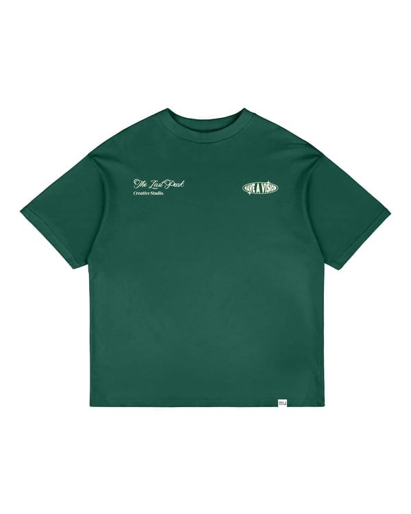 The Last Peak — BOTTLE GREEN PERFORMANCE T-SHIRT (Unisex)