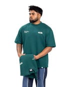 BOTTLE GREEN PERFORMANCE T-SHIRT (Unisex) view 6