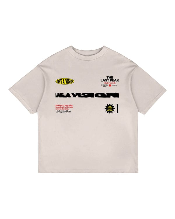 The Last Peak — Riders Club Beige T-shirt (Unisex)