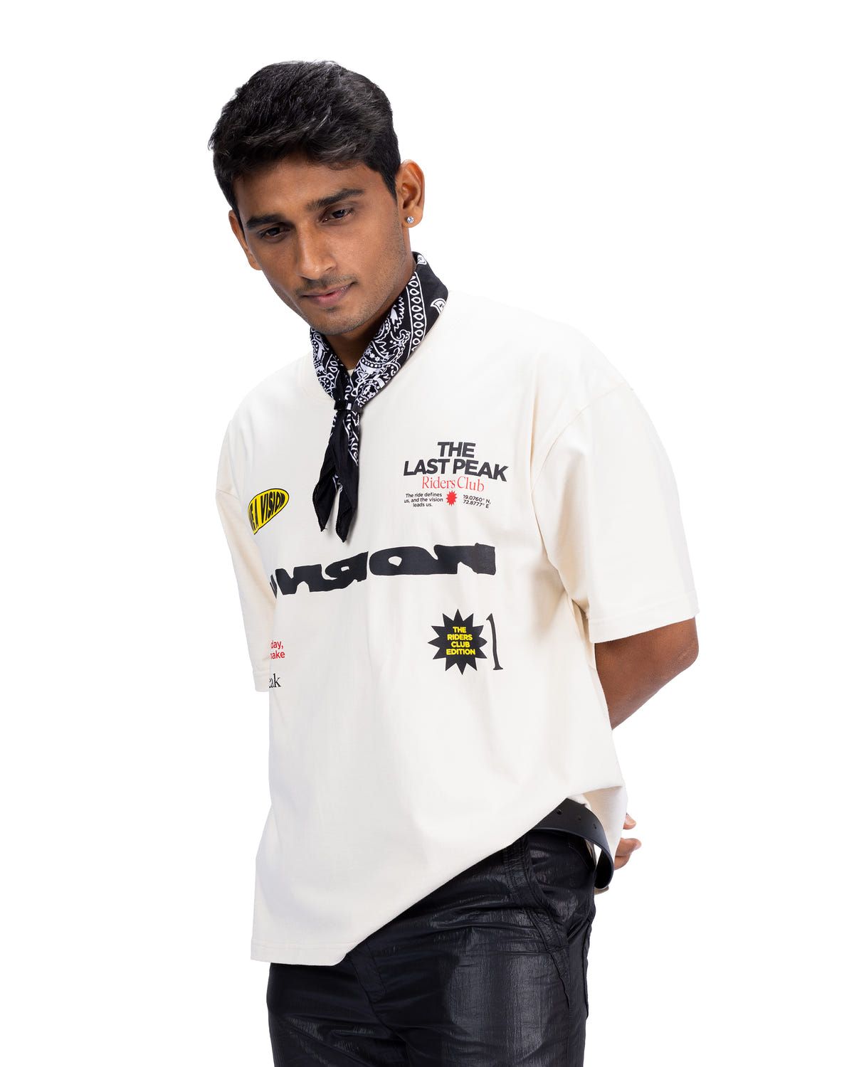 Riders Club Beige T-shirt (Unisex) - image 5