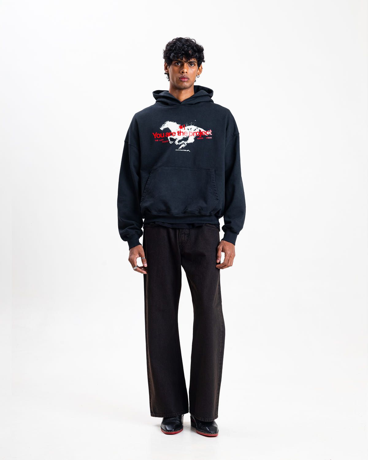 ARCHIVE BLACK HOODIE (Unisex) - image 2