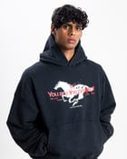 ARCHIVE BLACK HOODIE (Unisex) view 4