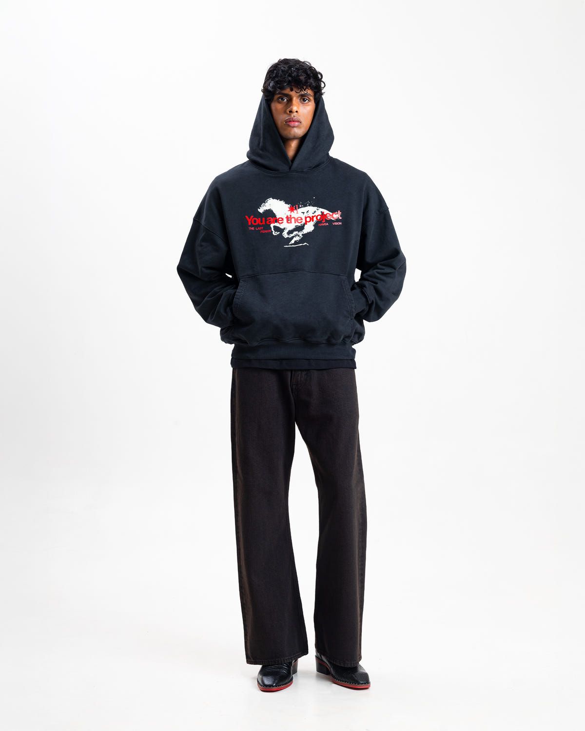 ARCHIVE BLACK HOODIE (Unisex) - image 6